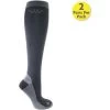 Woof Wear Competition Riding Socks WW0018 - Charcoal Colour Charcoal -Equestrian Products Store 0002039 WW0018 CHAR.700x700