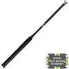 2022 Woof Wear Pro Showjumping Bat WH0008 - Black / Silver Colour Black/Silver