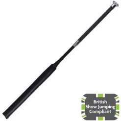 2022 Woof Wear Pro Showjumping Bat WH0008 - Black / Silver Colour Black/Silver