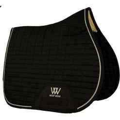 2022 Woof Wear Pony GP Saddle Cloth WS0008 - Black Colour Black