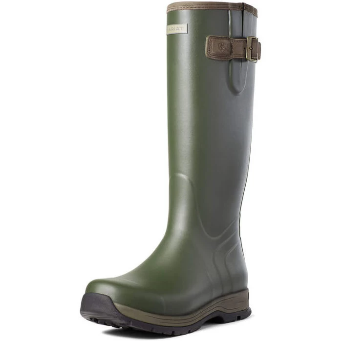 Ariat Mens Burford Wellington Boot - Olive Green 10035837 3 Ariat Mens Burford Wellington Boot - Olive Green 10035837