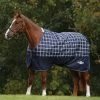 Saxon Defiant 600D Lite Standard Neck Rug - Navy / Plaid