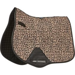 Weatherbeeta Prime Leopard All Purpose Saddle Pad 1006957001 Brown Leopard Print