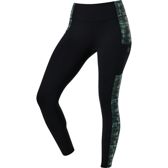 2022 Dublin Womens Zora Print Full Grip Tights 1010964007 - Emerald 3 2022 Dublin Womens Zora Print Full Grip Tights 1010964007 - Emerald