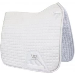 Woof Wear Dressage Saddle Cloth White Colour White
