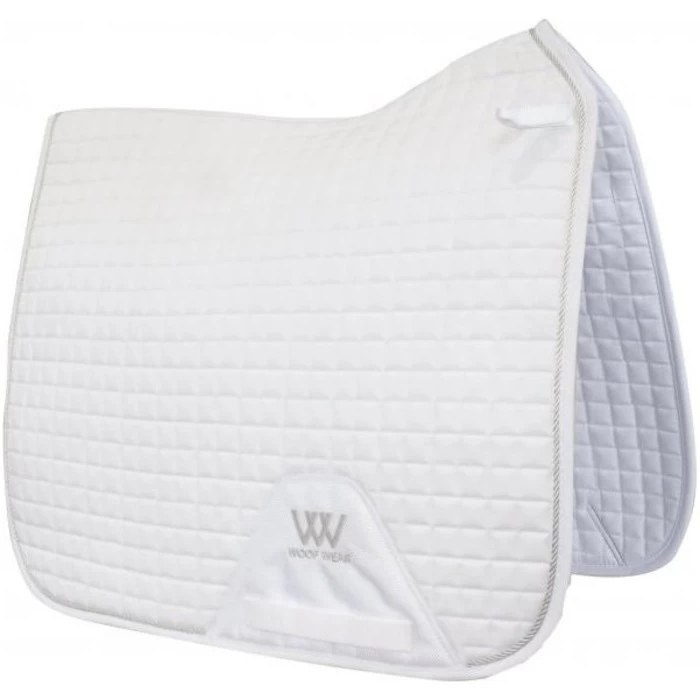 Woof Wear Dressage Saddle Cloth White Colour White 2 Woof Wear Dressage Saddle Cloth White Colour White