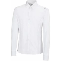 2022 Pikeur Mens Rouven Show Shirt 132900 204 010 - White