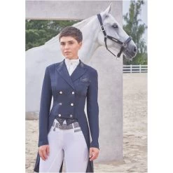 Pikeur Womens Lilien Pure Rose Show Jacket - Night Blue -Equestrian Products Store 1765 pik lifestyle main13.700x700