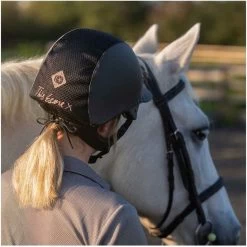 2022 Charles Owen Esme MS1 Pro Helmet & Headband ESMEMS1P - Grey / Rose Gold Silk -Equestrian Products Store 202120Charles20Owen20Esme20MS120Pro20Helmet20ESMEMS1P20 20Grey20Rose20Gold20Silk20lifestyle.700x700