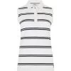 2021 Dubarry Womens Mohill Sleeveless Polo T-shirt 4017 - White