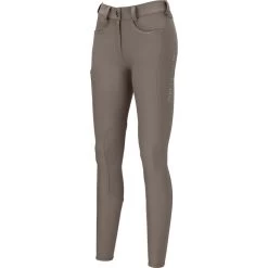 2021 Pikeur Womens Nia Selection Grip Breeches 1432 - Taupe Colour Taupe