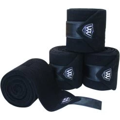 2022 Woof Wear Vision Polo Bandages WB0069 - Black Colour Black