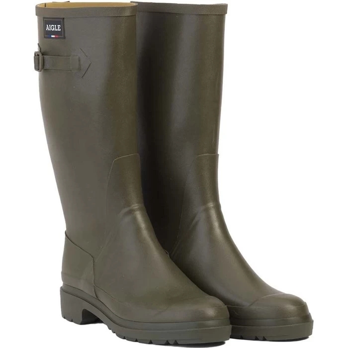 2023 Aigle Mens Cessac Wellington Boots 364576 - Kaki 3 2023 Aigle Mens Cessac Wellington Boots 364576 - Kaki