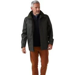 2022 Alan Paine Mens Fernley Weekend Coat FERGCOT - Hopsack Colour Hopsack