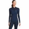 2022 Ariat Womens Ascent 1/4 Zip Long Sleeve Baselayer 10039198 - Navy -Equestrian Products Store 202220Ariat20Womens20Ascent201420Zip20Long20Sleeve20Baselayer201003919820 20Navy 1.700x700