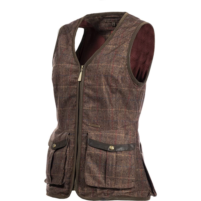 2022 Baleno Womens Kenwood Shooting Vest 914BB8MDTZ76 - Brown 3 2022 Baleno Womens Kenwood Shooting Vest 914BB8MDTZ76 - Brown