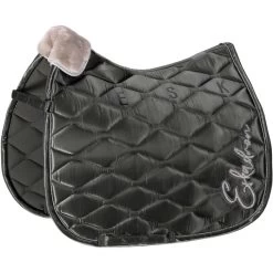 2022 Eskadron Satin Saddle Cloth 218073515 - Dark Olive