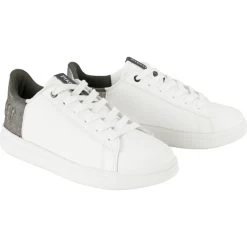 2022 Pikeur Womens Pauli Selection Trainer 282400 803 - White / Sage Green Metallic Colour White / Sage Green Metallic