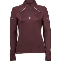 2022 Weatherbeeta Womens Victoria Premium Thermal Baselayer Top 10062510 - Mulberry Colour Mulberry