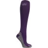 2022 Woof Wear Competition Riding Socks WW0018 - Damsen Purple Colour Damsen Purple