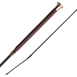 2022 Woof Wear Diamond Dressage Whip WH0015 - Chocolate Colour Chocolate