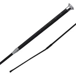 2022 Woof Wear Harmony Dressage Whip WH0003 - Black / Silver
