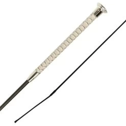 2022 Woof Wear Reptile Dressage Whip WH0010 - Grey / Silver Colour Grey/Silver