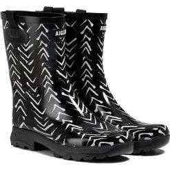 2023 Aigle Alya Print Boot S06244 - Chevron