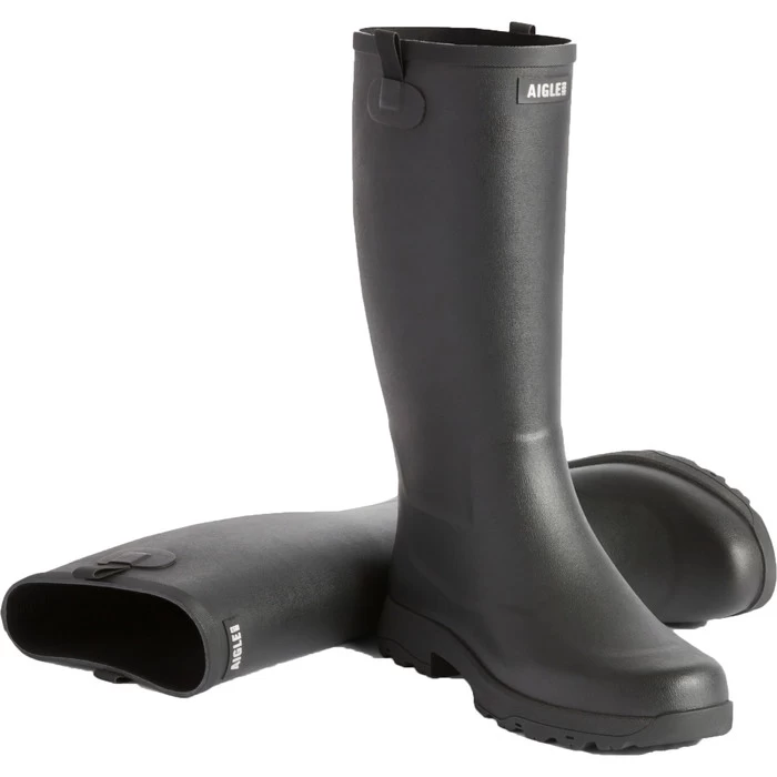 2023 Aigle Womens Alya High Wellington Boots NC0524 - Black 3 2023 Aigle Womens Alya High Wellington Boots NC0524 - Black