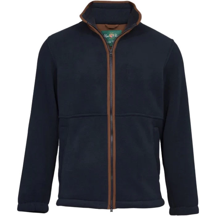 2023 Alan Paine Mens Aylsham Fleece Jacket AYLGJKT - Dark Navy 3 2023 Alan Paine Mens Aylsham Fleece Jacket AYLGJKT - Dark Navy