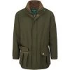 2023 Alan Paine Mens Stancombe Waterproof Shooting Coat STNGCOT - Olive