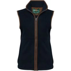 2023 Alan Paine Womens Aylsham Fleece Gilet AYLLWCT - Dark Navy Colour Dark Navy