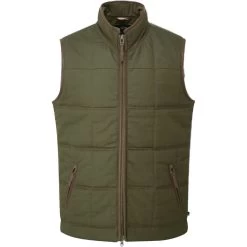 2023 Alan Paine Mens Kexby Waistcoat KEXGWCT - Olive