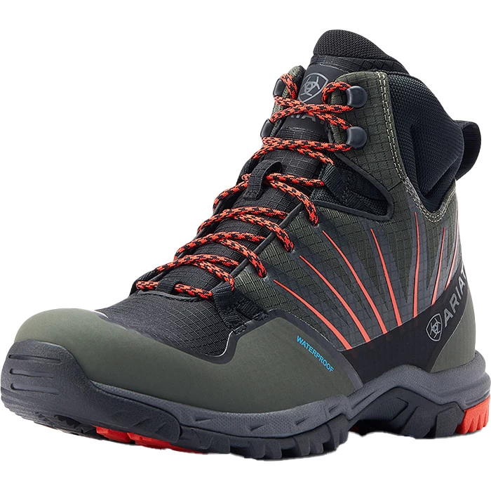 2023 Ariat Mens Skyline Solaris Waterproof Boots 10044577 - Forest / Orange 3 2023 Ariat Mens Skyline Solaris Waterproof Boots 10044577 - Forest / Orange