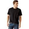 2023 Ariat Mens Vertical Logo T-Shirt 10046108 - Black Colour Black -Equestrian Products Store 202320Ariat20Mens20Vertical20Logo20T Shirt201004610820 20Black201.700x700
