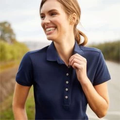2023 Ariat Womens Prix 2.0 Short Sleeve Polo 10030467 - Navy Colour Navy -Equestrian Products Store 202320Ariat20Womens20Prix202.020Short20Sleeve20Polo201003046720 20Navy20Lifestyle202.700x700