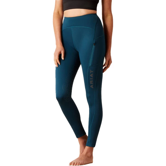 2023 Ariat Womens Venture Thermal Half Grip Riding Tights 10046178 - Reflecting Pond 3 2023 Ariat Womens Venture Thermal Half Grip Riding Tights 10046178 - Reflecting Pond
