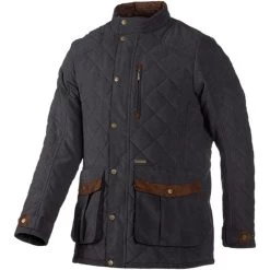 2023 Baleno Mens Goodwood Quilted Jacket 918BB8 - Navy Blue