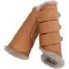 2023 Eskadron Platinum Faux Leather Tendon Boots 555039853290 - Cognac Colour Cognac