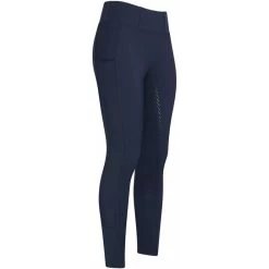 2023 HV Polo Womens Classic Full Grip Riding Tights 201093506 - Navy Colour Navy