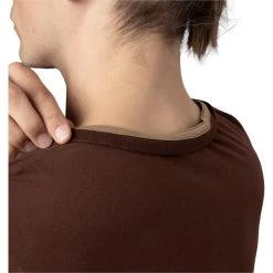 2023 Harkila 2 Pack Mens Graphic T-Shirt 160104990 - Willow Green / Burgundy -Equestrian Products Store 202320Harkila20220Pack20Mens20Graphic20T Shirt2016010499020 20Willow20Green2020Burgundy20Close20Up.700x700