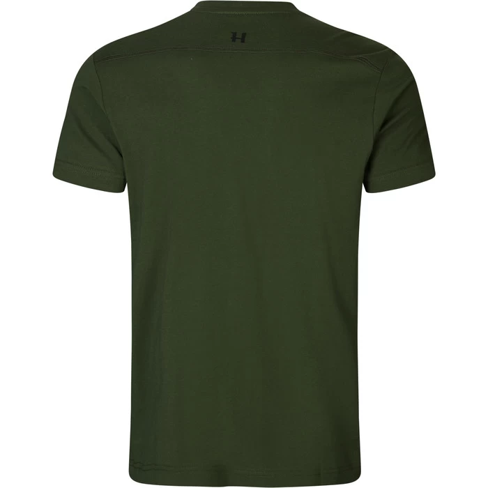 2023 Harkila 2 Pack Mens Logo T-Shirt 160105033 - Duffel Green / Phantom 5 2023 Harkila 2 Pack Mens Logo T-Shirt 160105033 - Duffel Green / Phantom - Image 3