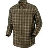 2023 Harkila Mens Milford Shirt 140106415 - Beech Green Check