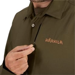 2023 Harkila Mens Trail Long Sleeve Shirt 140112229 - Willow Green -Equestrian Products Store 202320Harkila20Mens20Trail20Long20Sleeve20Shirt2014011222920 20Willow20Green20Close20Up202.700x700