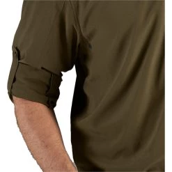 2023 Harkila Mens Trail Long Sleeve Shirt 140112229 - Willow Green -Equestrian Products Store 202320Harkila20Mens20Trail20Long20Sleeve20Shirt2014011222920 20Willow20Green20Close20Up203.700x700