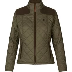 2023 Harkila Womens Ailsa Quilt Jacket 100124329 - Willow Green
