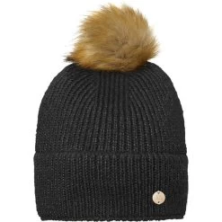 2023 Mountain Horse Sparkle Pompom Hat 8254 - Black Colour Black