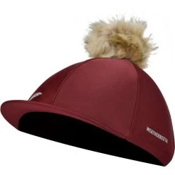 2023 Weatherbeeta Prime Hat / Helmet Silk 100948201 - Maroon Colour Maroon