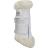 2023 Woof Wear Vision Elegance Sheepskin Brushing Boots WB0080 - White Colour White