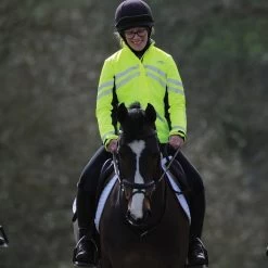 2022 Weatherbeeta Unisex Reflective Lightweight Waterproof Jacket With FREE Reflective Ear Bonnet - Hi Vis Yellow -Equestrian Products Store 2550 202220Weatherbeeta20Unisex20Reflective20Lightweight20Waterproof20Jacket20100526720 20Hi20Vis20Yellow20Lifestyle201.700x700